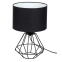 Loftowa lampka stołowa z czarno-białym abażurem MLP4792 z serii COLIN
