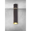 Smukły, nieruchomy downlight, czarno-złota tuba MZ5005 z serii LYNX - 2