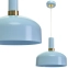 Regulowana lampa wisząca w błękitnym kolorze MLP6201 z serii MALMO