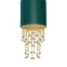 Wytworna lampa wisząca w zielonym kolorze MLP6449 z serii ALMERIA - 3