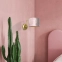 Elegancka lampa ścienna, różowy kinkiet MLP7583 z serii ZIGGY - 4