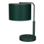Zielona lampka stołowa z abażurem, do biura MLP7880 z serii VERDE