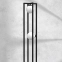 Czarna lampa podłogowa, prostokątne ramki MLP8572 z serii DIEGO - 3