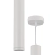 Minimalistyczna, biała lampa wisząca tuba ML8869 z serii PORTER - 2