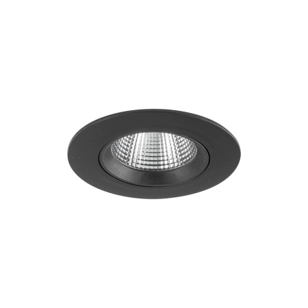 Czarna, okrągła oprawa LED 10W 4000K ⌀11cm 10554 z serii EGINA LED - 2