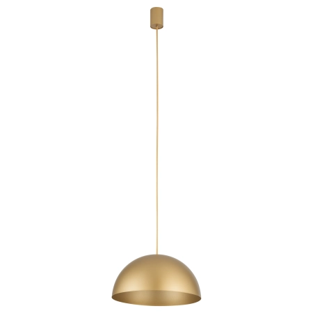 Klasyczna lampa wisząca do kuchni, złoty zwis 10616 z serii HEMISPHERE