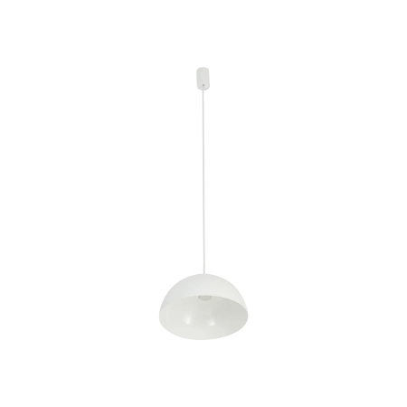 Biała, minimalistyczna lampa wisząca ⌀33cm 10695 z serii HEMISPHERE - 3