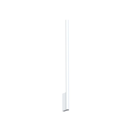 Biały kinkiet w formie smukłej tuby 78cm 2xG9 10826 z serii LASER