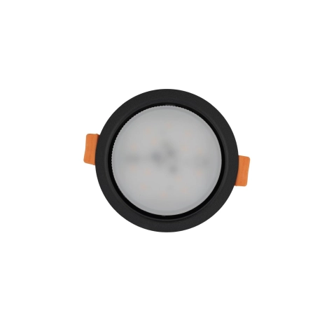 Czarne, okrągłe oczko podtynkowe GX53 ⌀9,5cm 10841 z serii UNO - 3