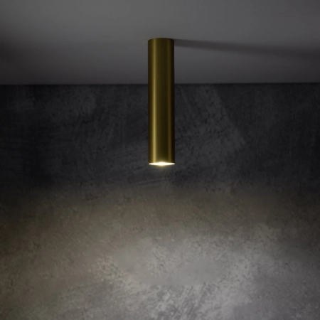 Złota tuba spot do kuchni 18,5cmx4cm GU10 R35 10882 z serii FOURTY