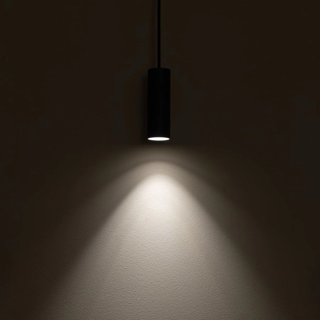 Minimalistyczna lampa wisząca, tuba 12,5cm 10901 z serii FOURTY