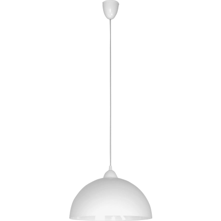Lampa wisząca z klasycznym, białym kloszem 4841 z serii HEMISPHERE