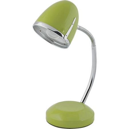 Klasyczna, zielona lampa biurkowa dla ucznia 5796 z serii POCATELLO