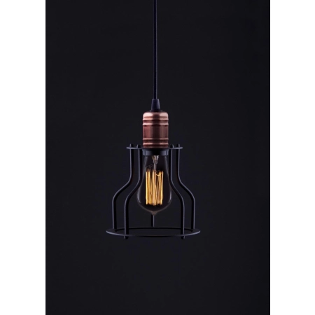 Lampa z minimalistycznym, drucianym kloszem 6336 z serii WORKSHOP