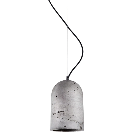 Lampa wisząca z betonowym, ozdobnym kloszem 6855 z serii LAVA