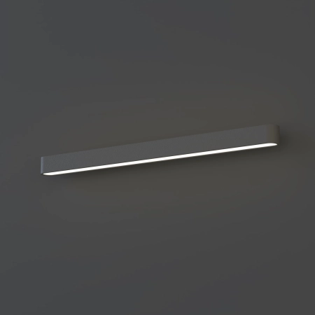 Lampa ścienna, kolor grafitowy, szerokość 93,5 cm 7534 z serii SOFT 2