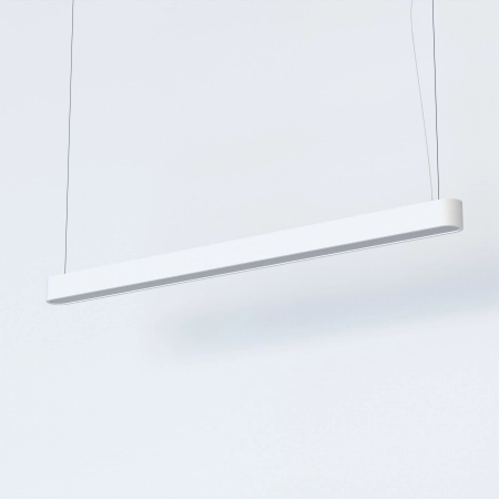 Regulowana, wisząca lampa, w białym kolorze 7537 z serii SOFT