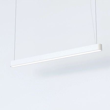Regulowana, wisząca lampa, w białym kolorze 7537 z serii SOFT 1