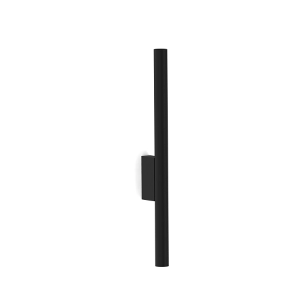 Czarny kinkiet, w nowoczesnym stylu, na żarówki G9 8047 z serii LASER
