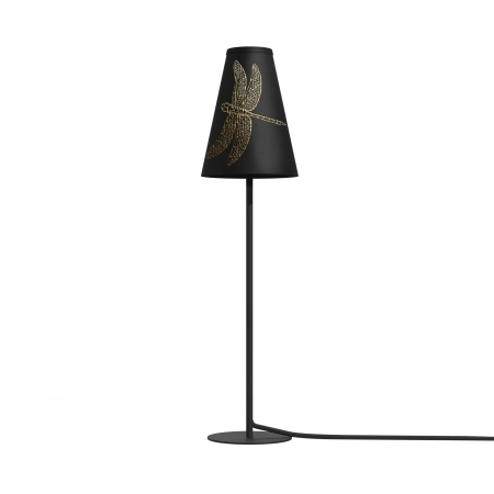Niepowtarzalna lampa stołowa ze zdobionym abażurem 8077 z serii TRIFLE
