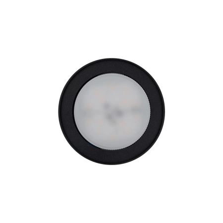 Czarny spot, downlight, na żarówkę z trzonkiem GX53 8203 z serii FLEA 1
