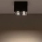 Czarny downlight w formie kostki 8,2cm 36° 3000K 10054 z serii MIDI LED 2