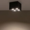 Czarny downlight w formie kostki 8,2cm 36° 3000K 10054 z serii MIDI LED 3