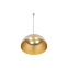 Stylowa lampa wisząca z kopułowym, złotym kloszem 10298 z serii HEMISPHERE 2