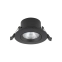 Czarna, okrągła oprawa LED 10W 4000K ⌀11cm 10554 z serii EGINA LED