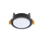 Czarne, okrągłe oczko podtynkowe GX53 ⌀9,5cm 10841 z serii UNO