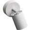 Minimalistyczna, biała lampa ścienna tuba do holu 6014 z serii EYE SPOT