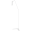Minimalistyczna, biała lampa podłogowa do salonu 6493 z serii EYE SUPER