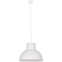 Minimalistyczna, biała lampa z regulowanym zwisem 6612 z serii WORKS