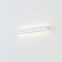 Kinkiet ścienny, w kolorze bieli, ze świetlówką 7541 z serii SOFT 1