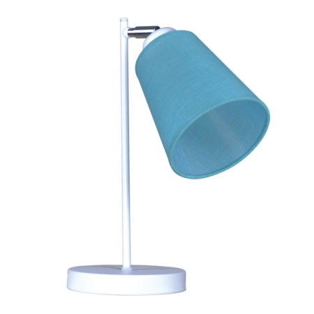 Lampka stołowa K-3763 z serii CALABRIA - niebieska