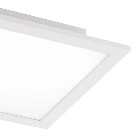 Biały, kwadratowy plafon z regulowaną barwą 14530-16 z serii FLAT 5