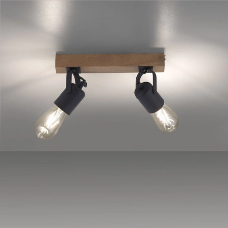 Lampa sufitowa - podwójny reflektor 15632-18 z serii CANOP 3
