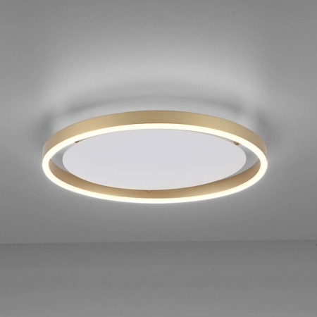 Lampa sufitowa LED w kolorze mosiądzu 15391-60 z serii RITUS 7