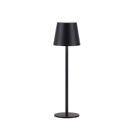 Klasyczna, czarna lampka stołowa LED 19250-18 z serii EURIA