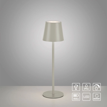 Ponadczasowa lampka stołowa ze światłem LED 19250-40 z serii EURIA - 4