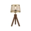 Drewniano-metalowa lampka stołowa 11423-60 z serii FREDERIK