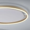 Duża, piękna lampa sufitowa LED - mosiądz 15392-60 z serii RITUS 6