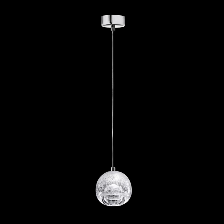 Dekoracyjna, punktowa lampa ze szklaną kulą LED 66313 z serii NELA