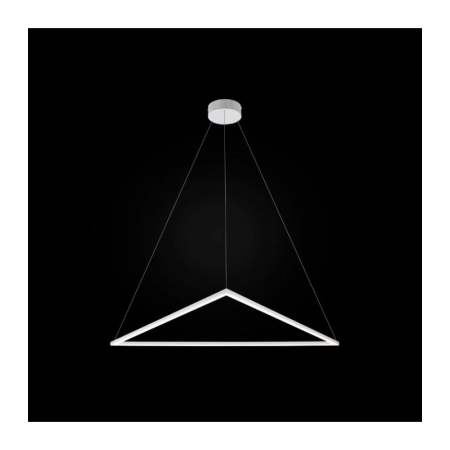 Geometryczna lampa wisząca, ledowy trójkąt 67031 z serii ORIGAMI