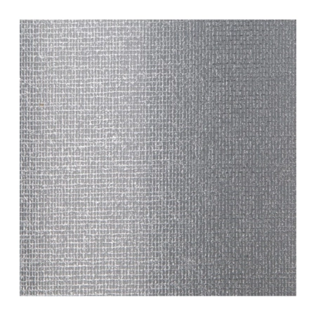 Krótki, kwadratowy, srebrny plafon punktowy 67357 z serii LASTRA 2