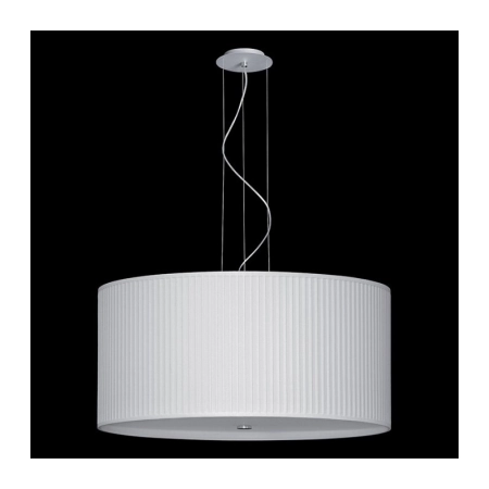 Stylowa, biała lampa wisząca z abażurem ⌀70cm 67525 z serii NODO