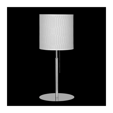 Elegancka lampa stołowa włącznik sznurek pod abażurem 67832 z serii ONDE