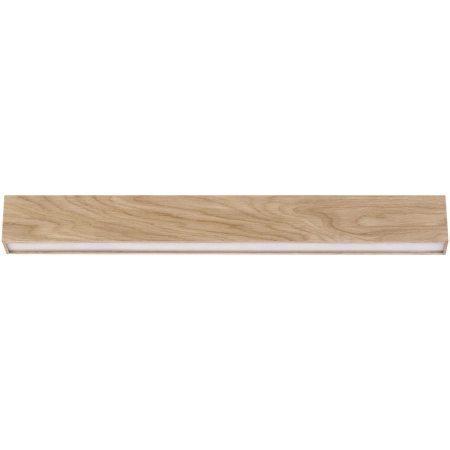 Drewniany plafon listwa LED 60cm 3000K SIG 32936 z serii FUTURA WOOD LUX