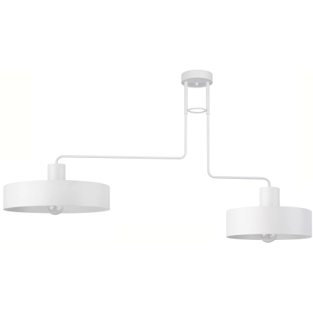 Biała, minimalistyczna lampa do sypialni SIG 31552 z serii VASCO