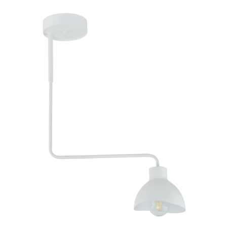 Punktowa, biała lampa na sztywnym wysięgniku SIG 32446 z serii HOLI